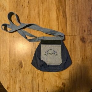 Denim shoulder bag/purse